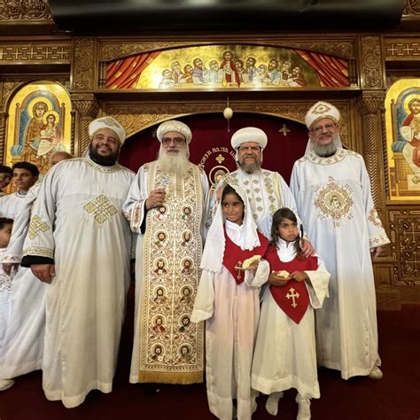 His Eminence Metropolitan Serapion Accompanied By His Grace Bishop Abraham Celebrates The Feast