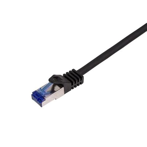 Patchcord Logilink C A S Cat A S Ftp Ultraflex M Czarny Sklep