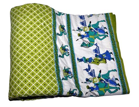 Jaipuri Single Bed Pure Cotton Quilt Rajai RAZAI SRM 2026 In India