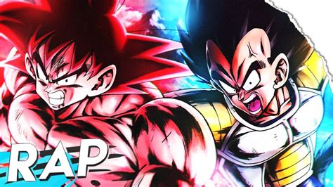 Goku Vs Vegeta Rap Drag N Ball Z Vector Jr Youtube