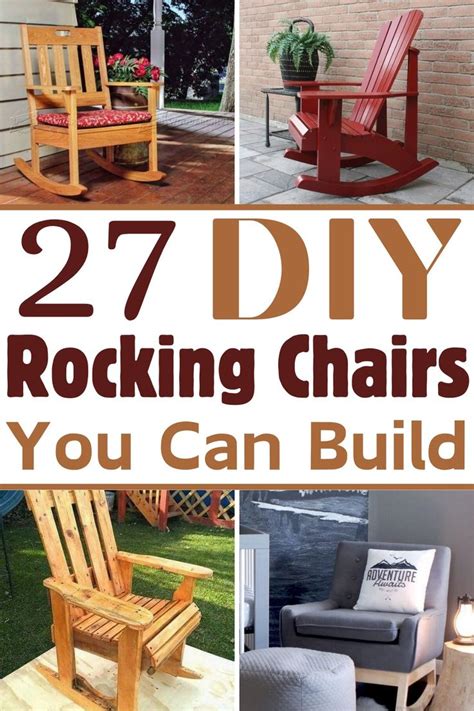 27 Diy Rocking Chair Plans You Can Build In 2024 Diy Rocking Chair