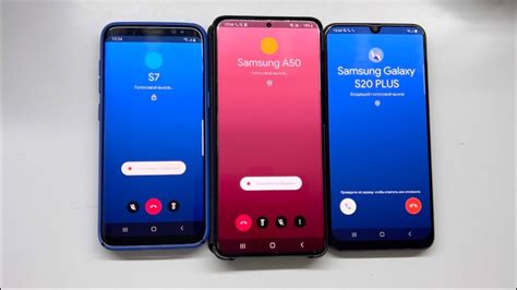 Google Duo Group Calling Incoming Call Hold Three Phones Red Vs Blue