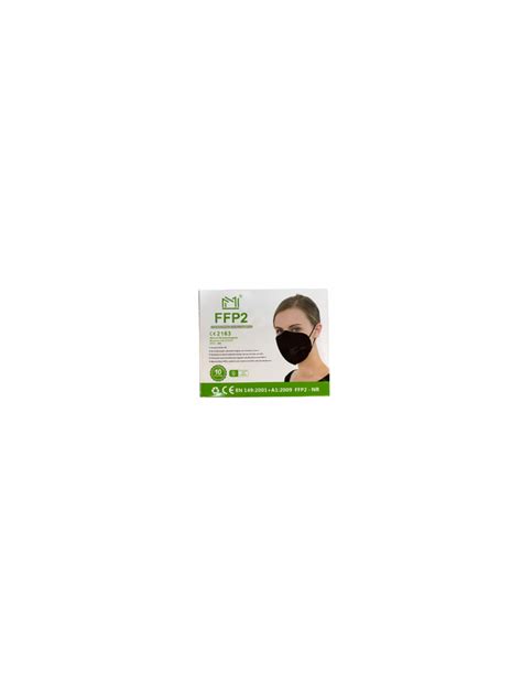 Mascarilla Ffp2 Negro Farma Sana