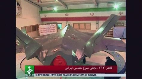 Ahmadinejad Unveils Iranian Stealth Fighter Jet World News Sky News