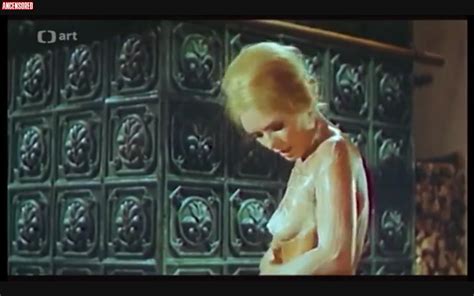 Naked Gitte Hænning in The Pipes