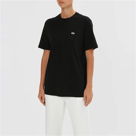 Футболка Diesel A09558 0AIJU 9XX black купить в интернет-магазине NO ONE