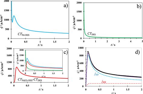 A Typical Experimental Potentiostatic Current Density Transient