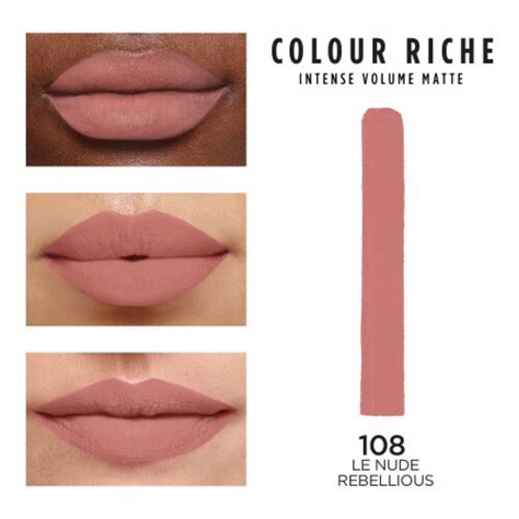 L Oreal Paris Colour Riche Intense Volume Matte Lipstick Le Nude