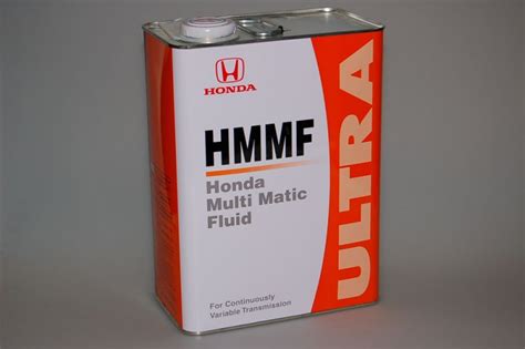 Масло трансмиссионное Honda CVT HMMF 4л синтетик 826099904 артикул ...