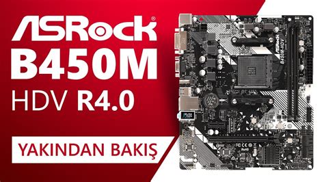 Asrock B450M-HDV R4.0 - YouTube