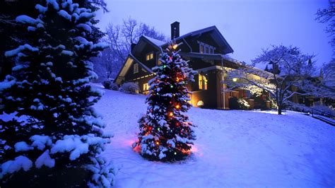 Snowy Christmas Wallpaper (62+ images)