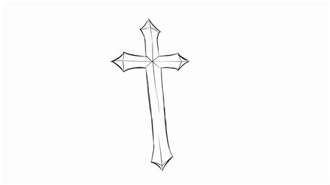 How To Draw A Cool Cross