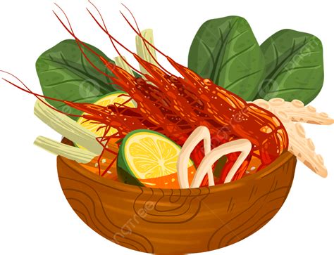 รูปthai Tom Yum Goong Soup Seafood Clipart Delicious Cuisine Food Png ประเทศไทย ต้มยำกุ้ง