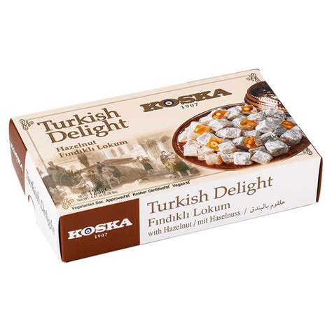Лукум с фундуком 125 г Koska купить с доставкой «Турецкий Базар»