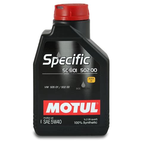 Купить моторное масло Motul Specific 505.01-502.00-505.00 5W-40 в СПб