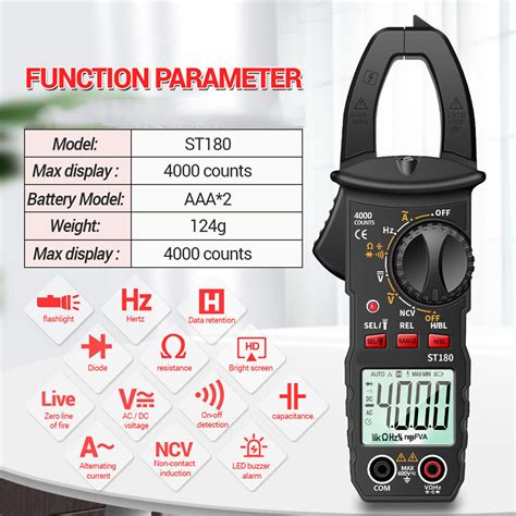 Zangenmultimeter Ac Dc Digital Zangenmessger T Stromzange