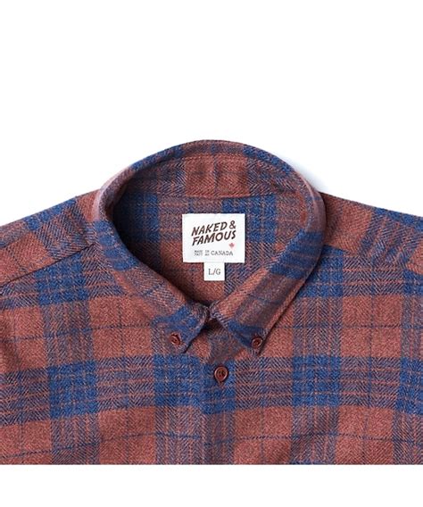 NAKED FAMOUS DENIMネイキッドアンドフェイマスデニムのTriple Twist Yarn Vintage Flannel