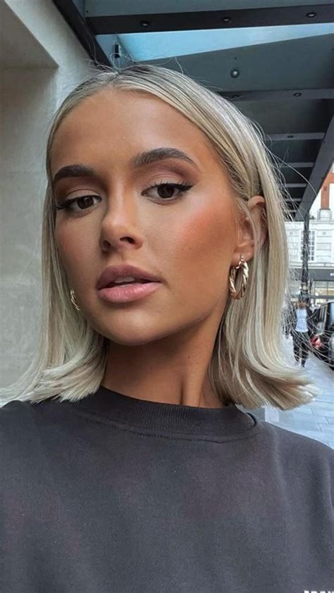 short hairstyles short blonde bob haircut short hair for women Kort haar ideeën Stijl haar