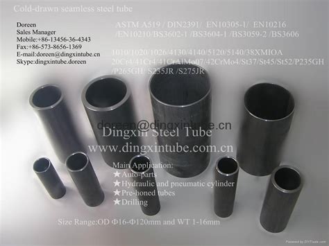 Seamless Steel Tube Dx10 Dingxin China Manufacturer Pipe