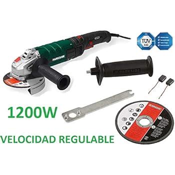 Parkside Smerigliatrice angolare PWS 125 D3 velocità regolabile in