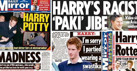 Prince Harry Naked Photos In Las Vegas And A Decade Of Scandals Mirror Online