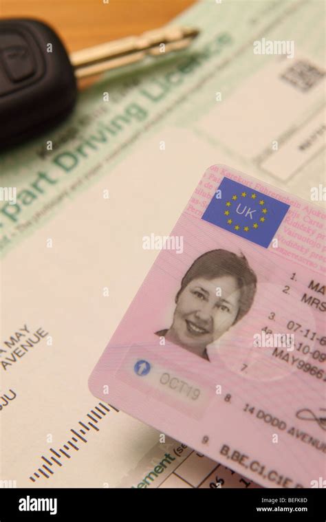 Uk Driving Licence Hi Res Stock Photography And Images Alamy