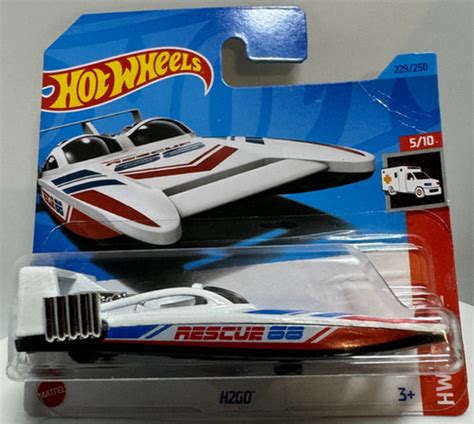 Hot Wheels Rescue H Go White Th Scale Model Mattsbrickmocs