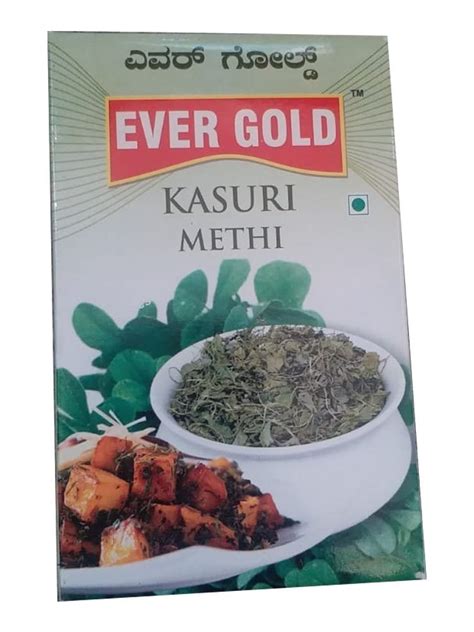 Ever Gold Green Dry Kasuri Methi Packaging Size Gm At Rs Pack In