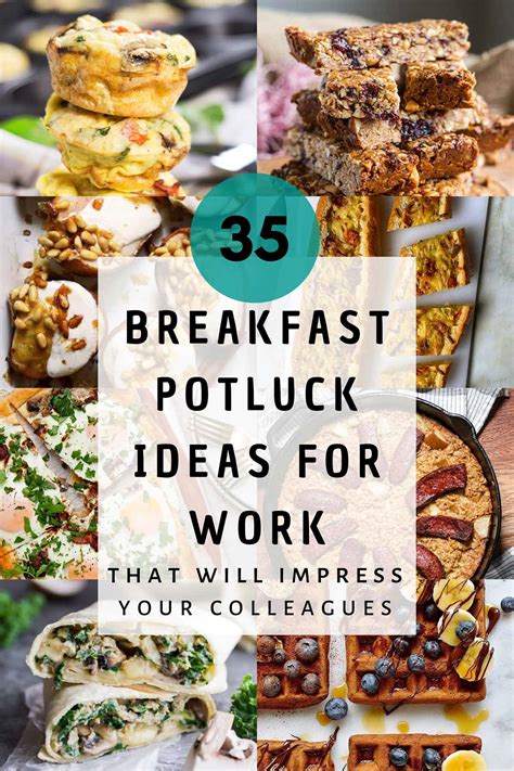 29 Breakfast Potluck Ideas For Work That Will Impress Your Colleagues