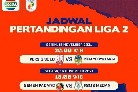 Live Liga Persis Solo Vs Psim Yogyakarta Di Indosiar November