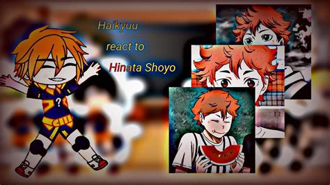 Haikyuu React To Hinata Shoyo Liam YouTube