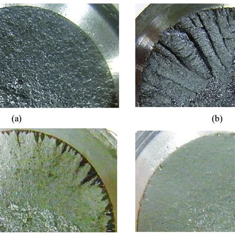 Macroscopic fracture surface of a RP2 K III K I 1 5 δ 90