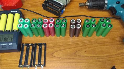 Тест оригинальных высокотоковых аккумуляторов для переделки ...
