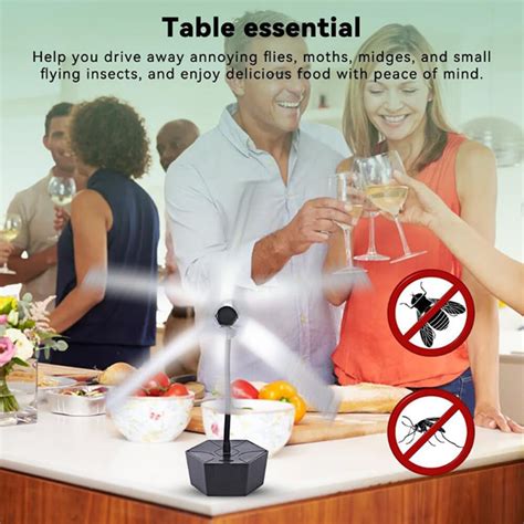 pcs fly fans  tables effective fly repellent grandado