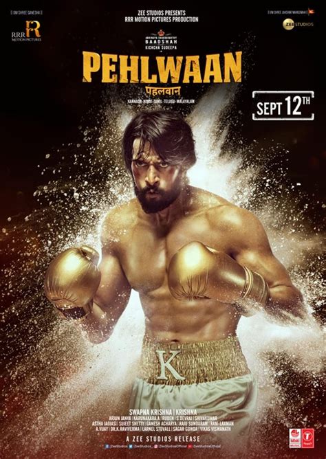 Pailwaan: Box Office, Budget, Hit or Flop, Predictions, Posters, Cast ...