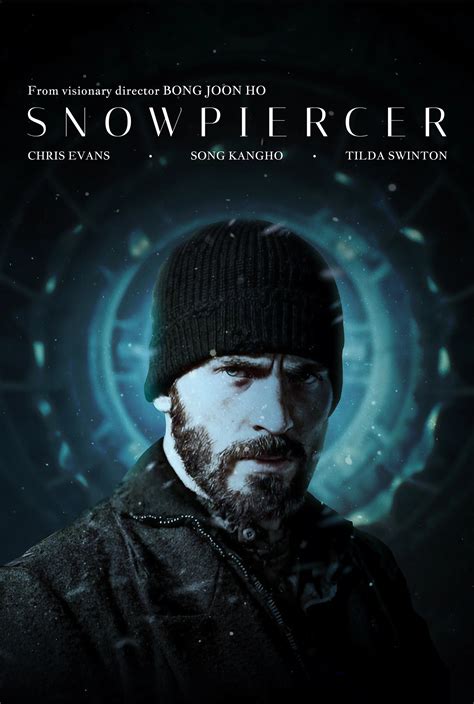 A reinterpretation of the 'Snowpiercer' movie poster on Behance