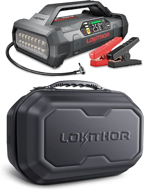 Amazon Lokithor Ja Jump Starter With Air Compressor And