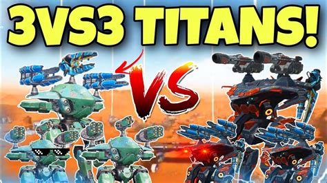 Ao Ming Vs Murometz Vs Titan Fight War Robots Skirmish Concept