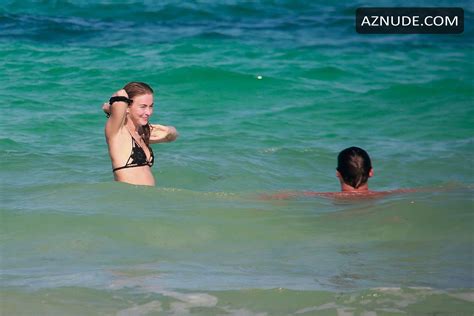 Julianne Hough Sexy Soaks Up The Sun In A Black Bikini In Tulum Aznude