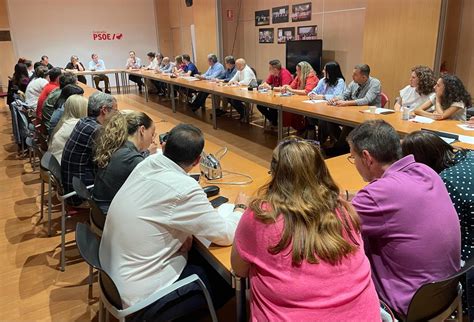 El PSOE Analiza En Profundidad El Resultado Del 28M En La Provincia Y