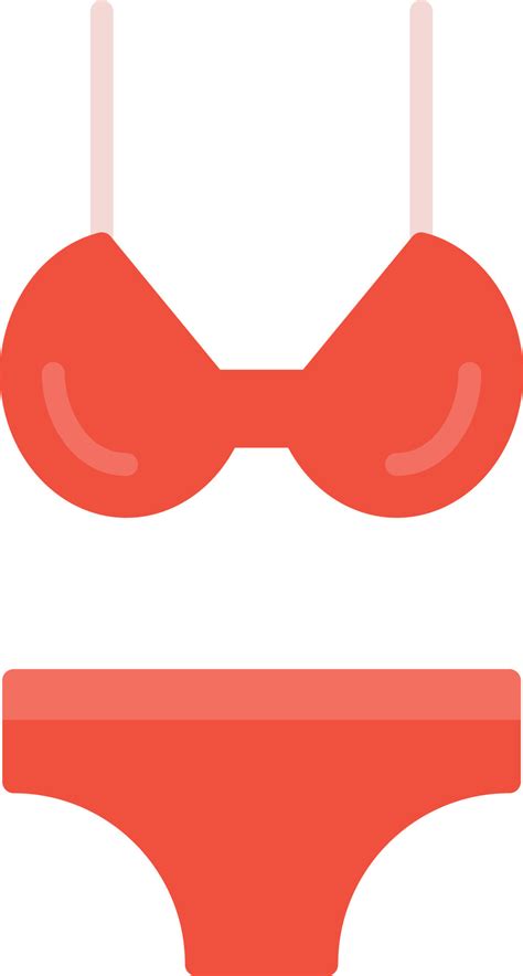 Bikini Flat Icon Vector Art At Vecteezy