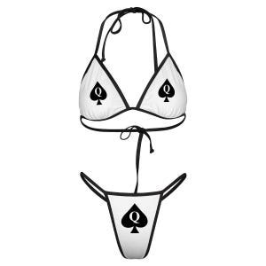 Queen Of Spades Bikini QOS Bikini Etsy