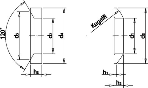 Kugelscheiben DIN 6319 Stahl geh. Form C - WEWO
