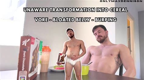 Unaware Transformation Into Cereal Vore Bloated Belly Burping Pornhub Gay