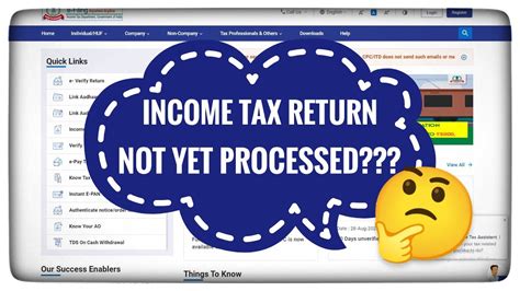 Income Tax Return Not Processed AY 23 24 Hindi CA Sonali YouTube