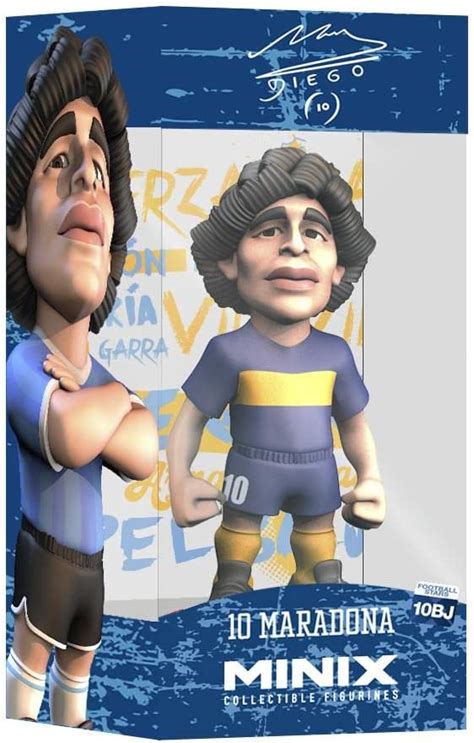 Minix Collectible Figurines Minimix Cms Blue And Yellow Maradona