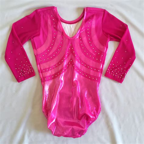 Hot Pink Leotard Adult 6 Tick Tock Designs