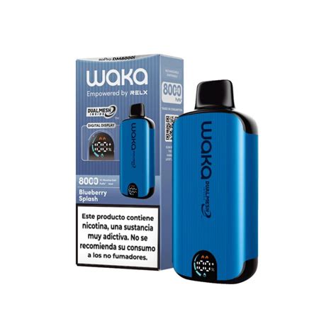 Pod Waka Blueberry Splash 8000 Puffs Freshcot