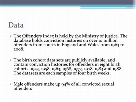 Ppt Once A Sex Offender Always A Sex Offender Powerpoint Presentation Id