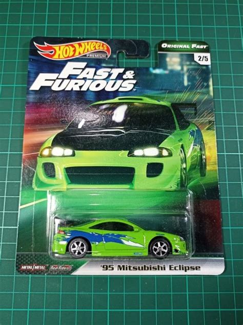 Hot Wheels Mitsubishi Eclipse Car Culture Fast And Furious Wave